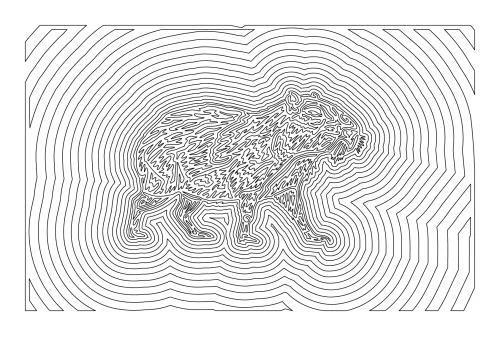 Obra Capivara caminhante - Anderson Alberton